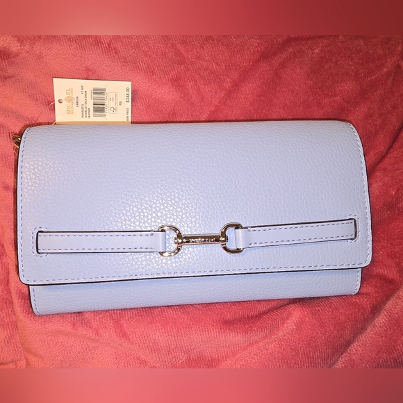 Michael Kors Carson large pebbled leather convertible crossbody NWT - Picture 2 of 4